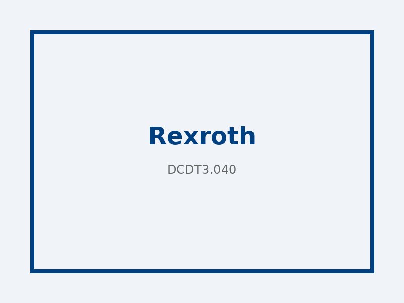 DCDT3.040 — Гидравлический клапан Bosch Rexroth