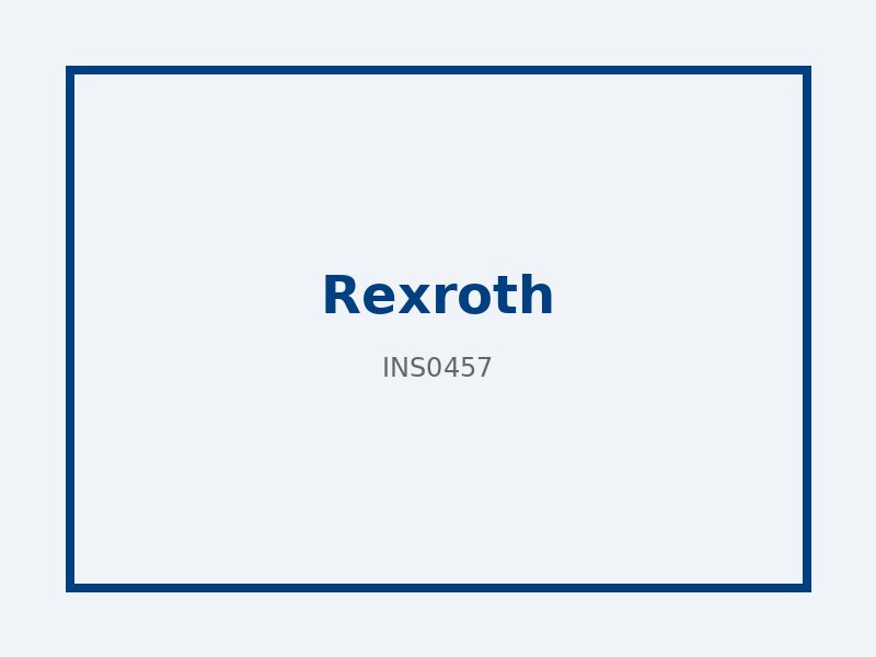 INS0457 — Гидравлический клапан Bosch Rexroth