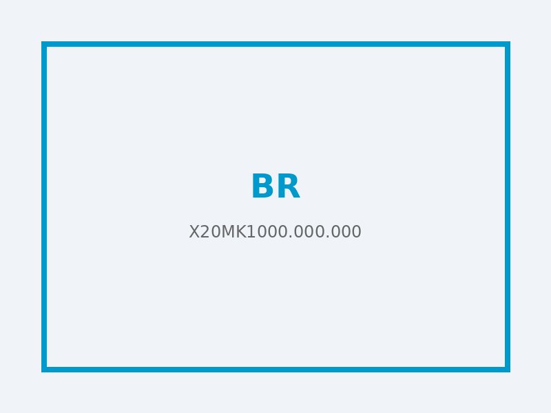 X20MK1000.000.000 — Модуль ввода-вывода B&R